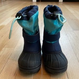 Columbia Little Kids Powderbug Snow Boots Size 8